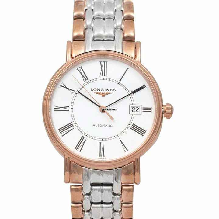  Longines Présence L49211117 - Presence Automatic White Dial Men's Watch </h1> 