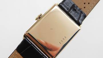 Thumbnail von Rolex Tank Squared Chronometer massiv Gelbgold Kaliber 1200 small second </h1>