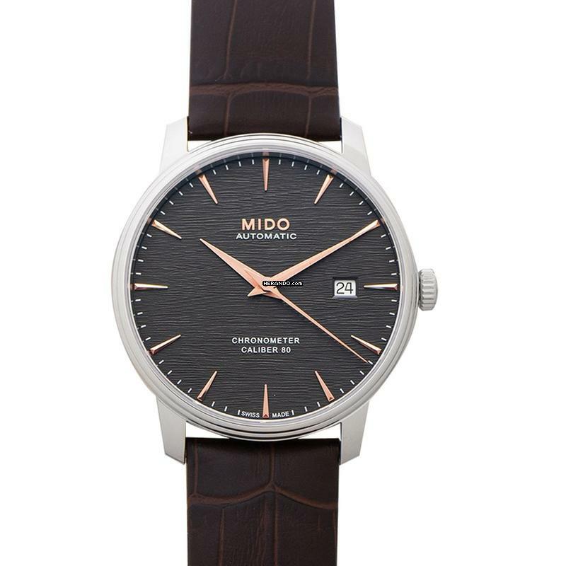  Mido Baroncelli M027.408.16.061.00 - Baroncelli Automatic Anthracite Dial Men's Watch </h1> 