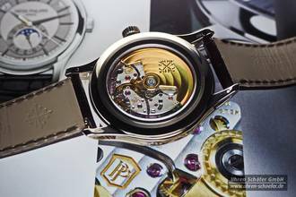 Thumbnail von Patek Philippe Jahreskalender & Mondphasen in Weißgold