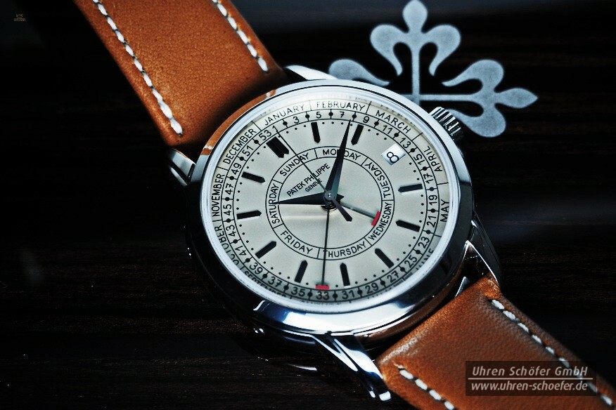 Thumbnail von PATEK PHILIPPE CALATRAVA "Wochenkalender" Edelstahl