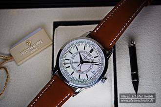 Thumbnail von PATEK PHILIPPE CALATRAVA "Wochenkalender" Edelstahl