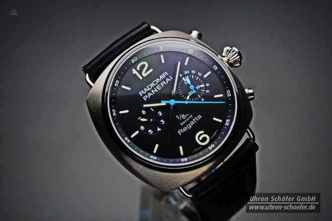 PANERAI RADIOMIR "REGATTA" 1/8 Second Titano