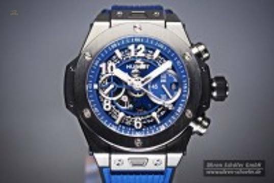 HUBLOT BIG BANG UNICO TITANIUM BLUE "Flyback"