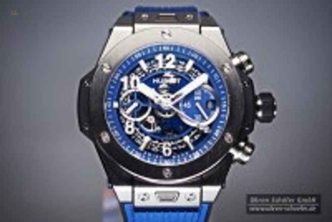 HUBLOT BIG BANG UNICO TITANIUM BLUE "Flyback"