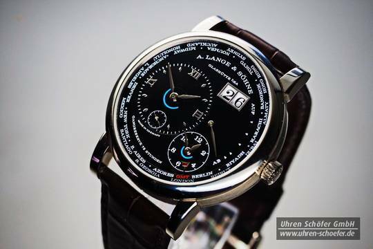 A.LANGE & SÖHNE "LANGE 1 Zeitzone" Weißgold