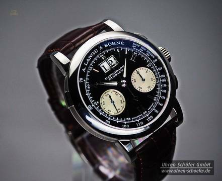 A.LANGE & SÖHNE "DATOGRAPH" in Platin 
