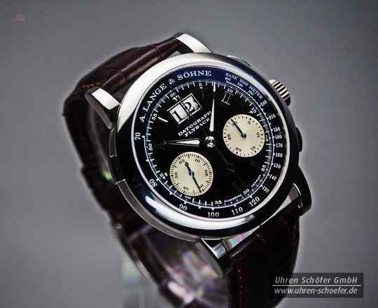 A.LANGE & SÖHNE "DATOGRAPH" in Platin 