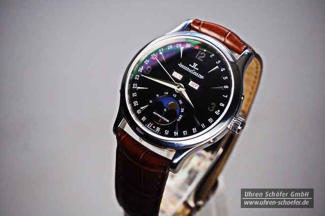 Jaeger-LeCoultre  MASTER MOON in Edelstahl