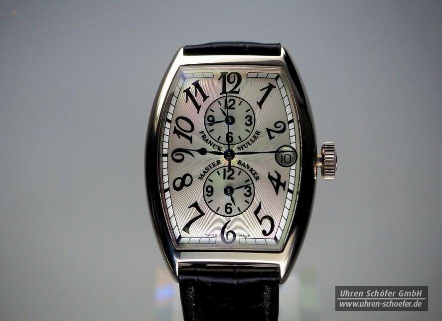 Franck Muller "Master Banker" Weißgold