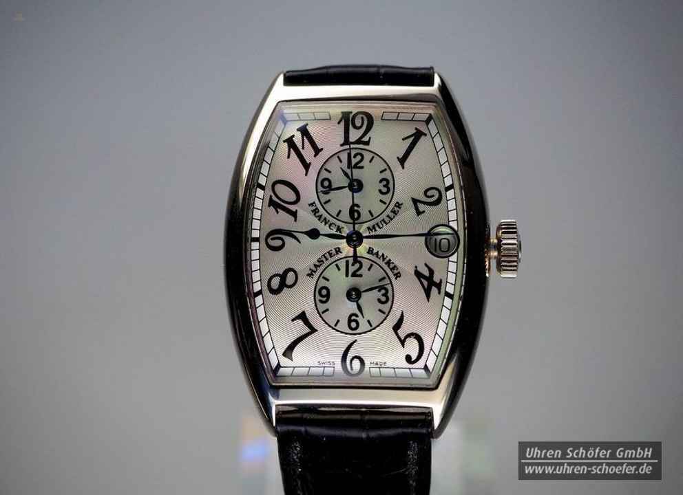 Franck Muller "Master Banker" Weißgold