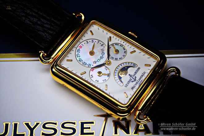 ULYSEE NARDIN "Michelangelo Vollkalender"