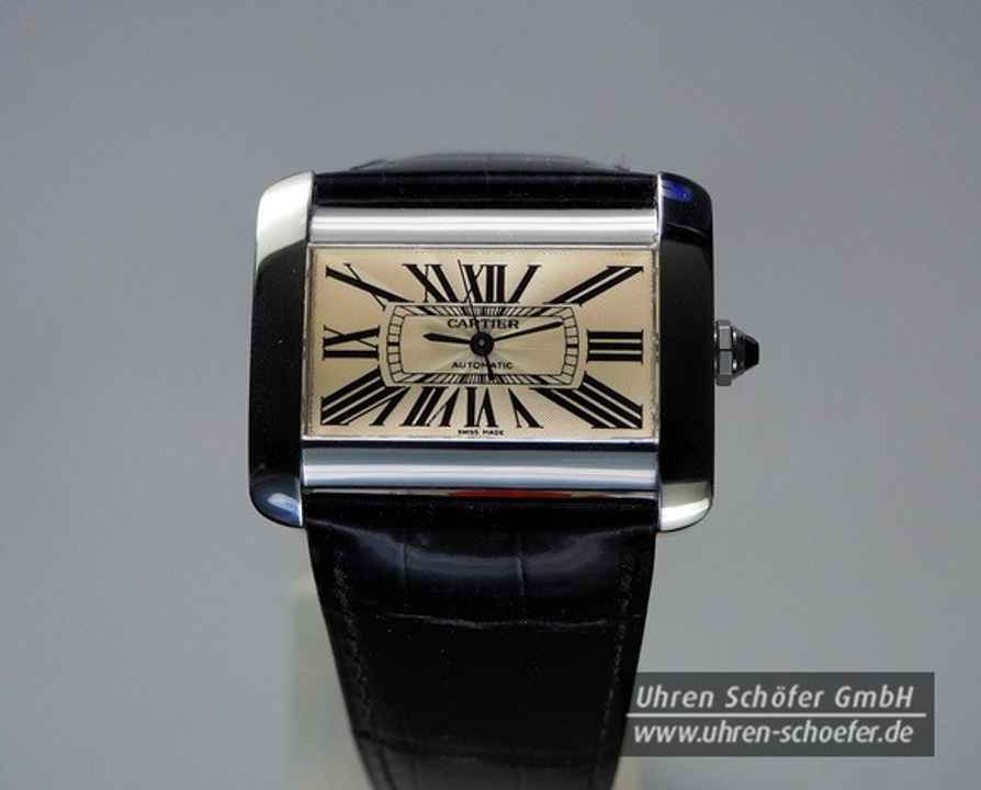 Cartier " TANK DIVAN" Automatic, large Model