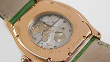 Thumbnail von Cartier Tortue 18 Karat Rosegold Tortue XL Herrenuhr Handaufzug mit original Brillant Besatz 34 x 43 mm </h1>