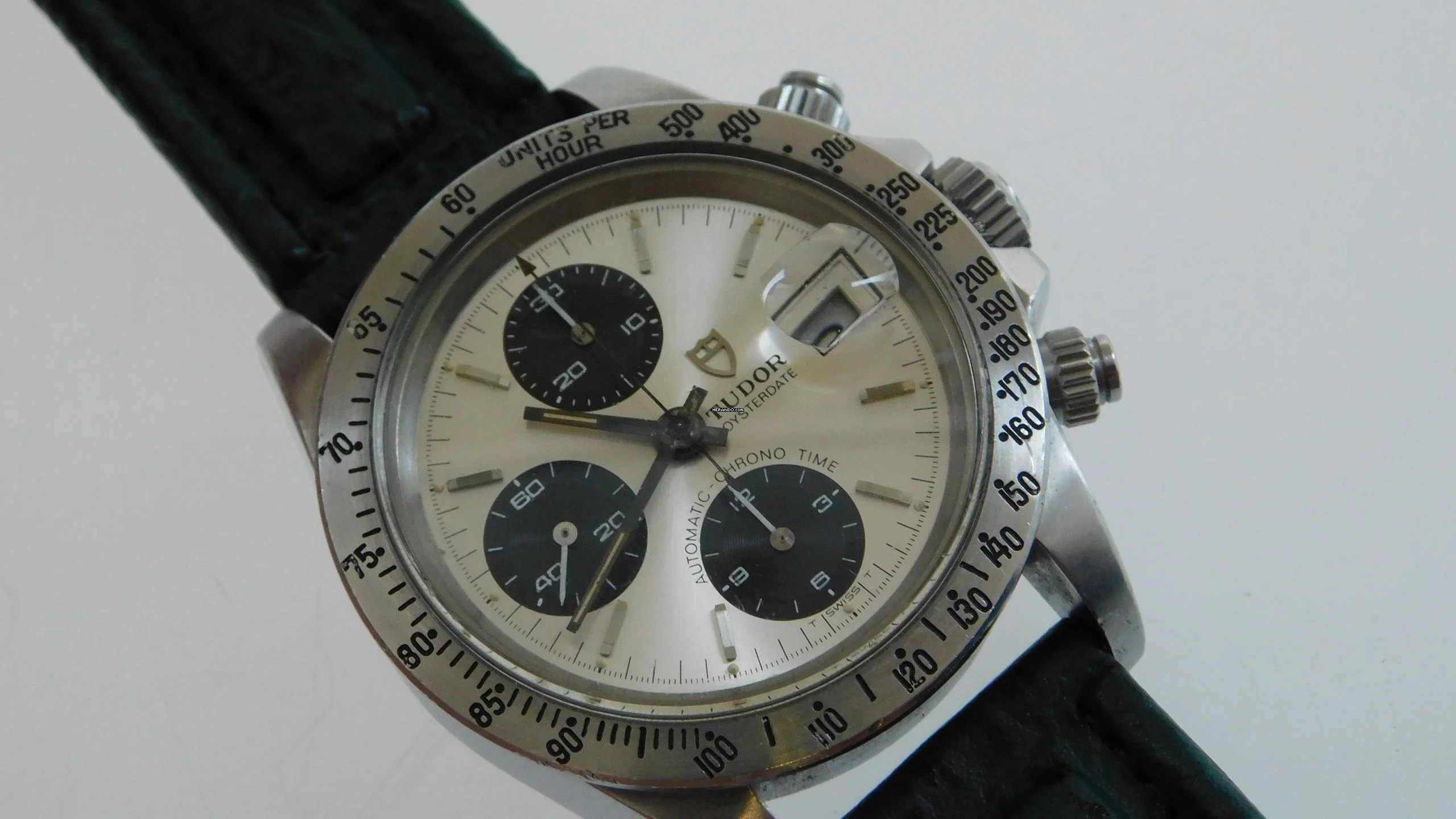  Tudor Big Block Oysterdate Prince Chronograph all Rolex Parts unpoliert mit original Box v 1979 </h1> 