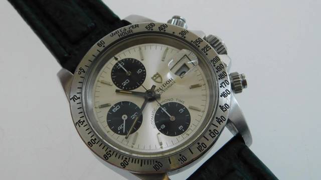  Tudor Big Block Oysterdate Prince Chronograph all Rolex Parts unpoliert mit original Box v 1979 </h1> 
