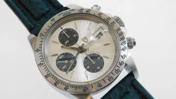 Thumbnail von Tudor Big Block Oysterdate Prince Chronograph all Rolex Parts unpoliert mit original Box v 1979 </h1>