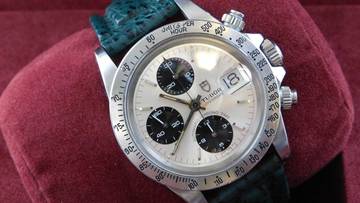 Thumbnail von Tudor Big Block Oysterdate Prince Chronograph all Rolex Parts unpoliert mit original Box v 1979 </h1>