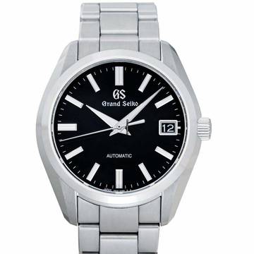  Seiko GS SBGR309 - 9S Mechanical Automatic Black Dial Stainless Steel Men's Watch </h1> 