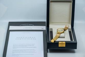Thumbnail von A. Lange & Söhne Lange 1 151.021 | 18k Yellowgold | orig. Goldbracelet | Caliber L901.0