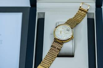 Thumbnail von A. Lange & Söhne Lange 1 151.021 | 18k Yellowgold | orig. Goldbracelet | Caliber L901.0