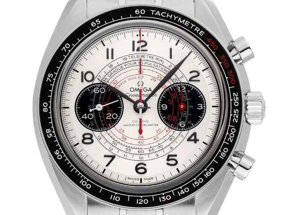  Omega Speedmaster Chronoscope Ref.329.30.43.51.02.002 2022 Full Set Ungetragen 