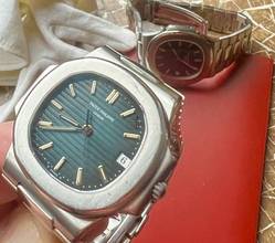 Thumbnail von Patek Philippe Nautilus 3800/1 Nautilus Stahl Blue Box + Papiere aus Erstbesitz Wempe 1995-Verfügbar Full-Set-Aus 1 Besitz ! Unpoliert !!!