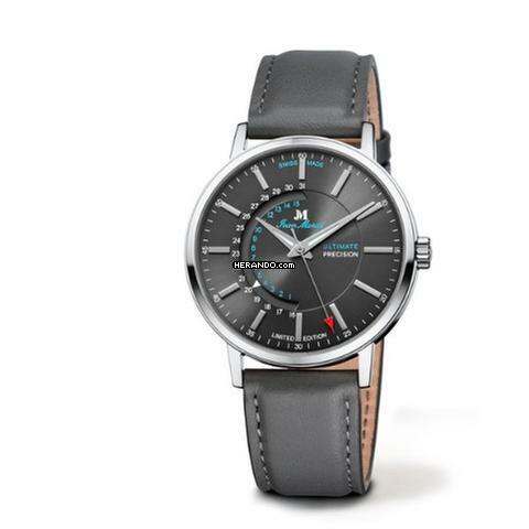  Jean Marcel Optimum Limited Edition 077/100 Extrem flach Armband aus feinstem Kalbsleder in graphit </h1> 