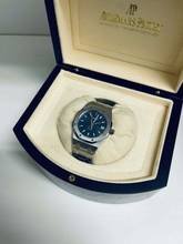 Thumbnail von Audemars Piguet Royal Oak BLUE - Box - Papers - Perfect condition