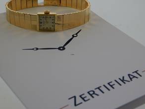 Thumbnail von Patek Philippe Damenuhr massiv 18 Karat Gelbgold Handaufzug sehr selten