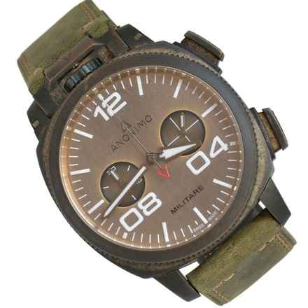  Anonimo Militare Chronograph Military Italian Alpine Bronze dial Full Set 2018’s </h1> 