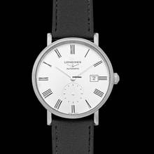 Thumbnail von Longines Elegant L48124110 - The Longines Elegant Collection Automatic White Dial Stainless Steel Men's Wat </h1>