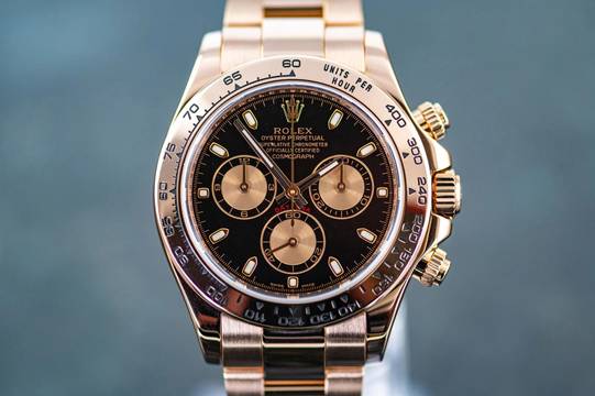  Rolex Daytona 116505 | black dial | Full Set 2015 CC100 | Rolex Service 2019 