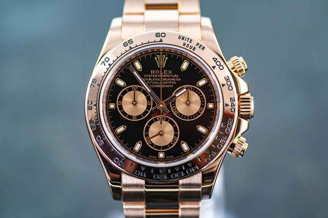  Rolex Daytona 116505 | black dial | Full Set 2015 CC100 | Rolex Service 2019 