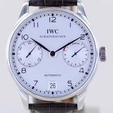 Thumbnail von IWC Portugieser Automatik Platinum Limited silver Dial 7-Tage Werk Automatik 42mm rar </h1>