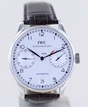Thumbnail von IWC Portugieser Automatik Platinum Limited silver Dial 7-Tage Werk Automatik 42mm rar </h1>