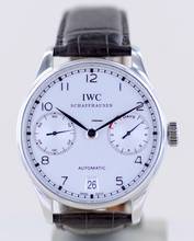 Thumbnail von IWC Portugieser Automatik Platinum Limited silver Dial 7-Tage Werk Automatik 42mm rar </h1>