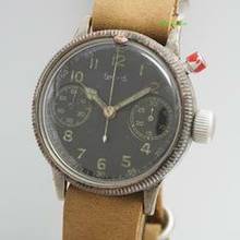 Thumbnail von Hanhart Vintage Monopusher Eindrücker Chronograph WW2 Cal.40/50 </h1>