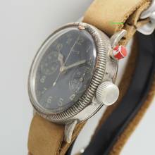 Thumbnail von Hanhart Vintage Monopusher Eindrücker Chronograph WW2 Cal.40/50 </h1>