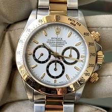 Thumbnail von Rolex Daytona 16523 white dial 6 inverted Tritium dial Full Set 1994's </h1>