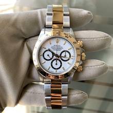 Thumbnail von Rolex Daytona 16523 white dial 6 inverted Tritium dial Full Set 1994's </h1>