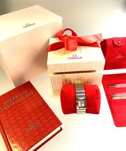 Thumbnail von Omega Constellation Quadra Perlmutt 15217100 DAU 19 28 mm Full Set </h1>