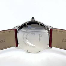 Thumbnail von Cartier Ronde Solo de Cartier Date 36mm Quartz Steel 1TCW DIAMOND Watch </h1>