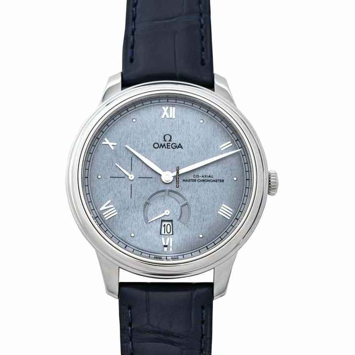  Omega De Ville 434.13.41.21.03.001 - De Ville Automatic Blue Dial Stainless Steel Men's Watch </h1> 