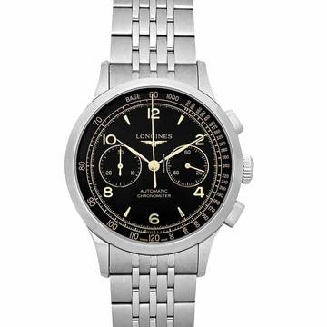  Longines Record L29214566 - Record Automatic Black Dial Stainless Steel Men's Watch </h1> 