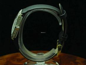 Thumbnail von Art Deko Damenuhr A.t.p. 18kt 750 Weißgold Gold Diamanten Diamant Besatz Antik </h1>