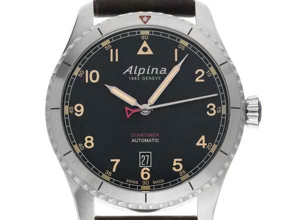  Alpina Startimer Pilot Ref.AL-525BBG4S26 Full Set Neu 