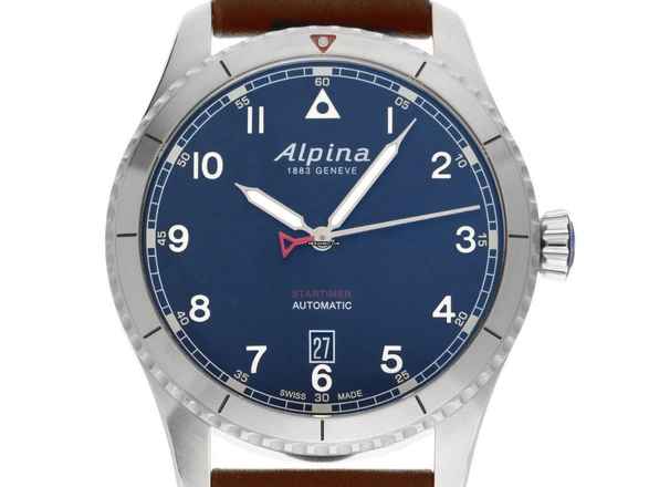  Alpina Startimer Pilot Ref.AL-525NW4S26 Full Set Neu 