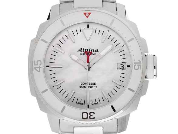  Alpina Seastrong Diver Comtesse Ref.AL-240MPW2VC6B Full Set Neu 