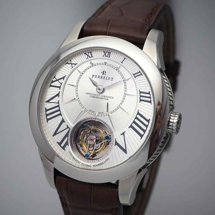  Perrelet Flying Tourbillon Automatic A1014 Vintage Box+Papiere </h1> 